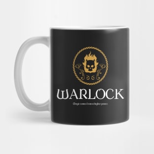 Warlock Warlocks Magic Dungeons Crawler and Dragons Slayer Mug